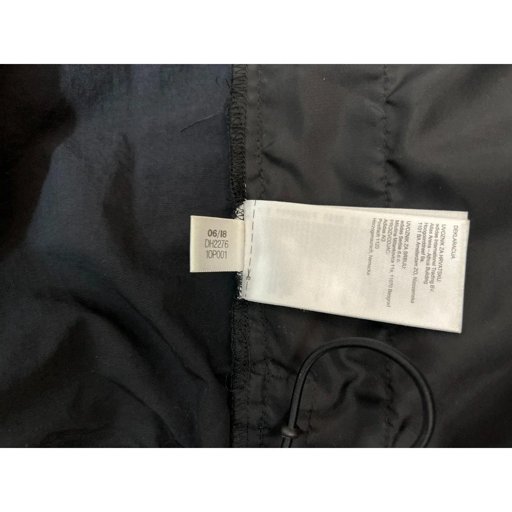NWT Adidas NMD Track Jacket XL Black Full Zip 3 Stripe Streetwear‎